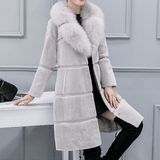 Elegant Mouton Fur Coat