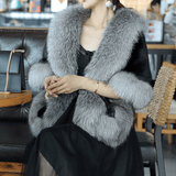 Luxury Fur Shawl Cape