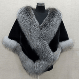 Luxury Fur Shawl Cape