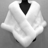 Luxury Fur Shawl Cape