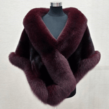 Luxury Fur Shawl Cape