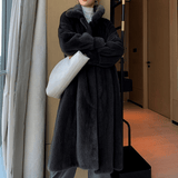 Elegant Mink-Touch Coat