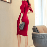 Elegant Slit Dress