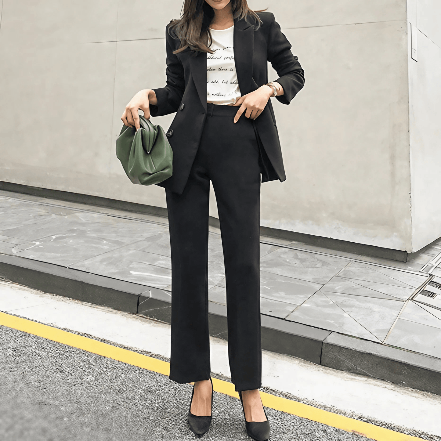 エレガントテーラードセットアップ