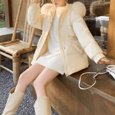 Fox Fur Down Jacket