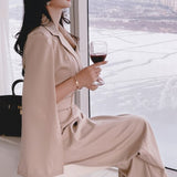 Open-Sleeve Jumpsuit