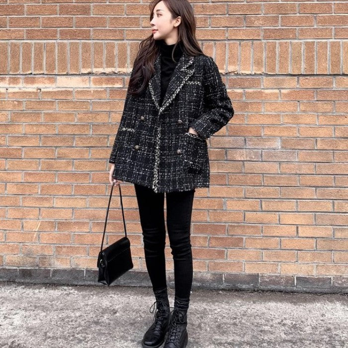 ブラックツイードジャケット