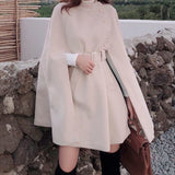 Belted Cape Coat