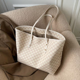 Trendy Textured Tote Bag