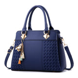 Ornament Faux Leather Bag