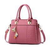 Ornament Faux Leather Bag