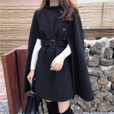 Belted Cape Coat