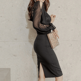 Black Noir Lace Dress