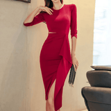 Elegant Slit Dress