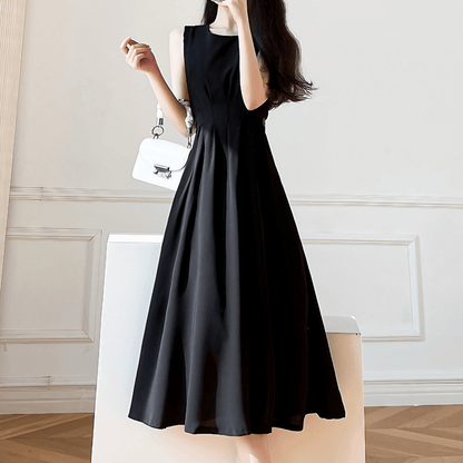 シンプルエレガントAラインワンピース – panchapancha シンプルエレガントAラインワンピース – panchapancha