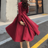 Classic Pleated Dress