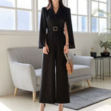 Open-Sleeve Jumpsuit